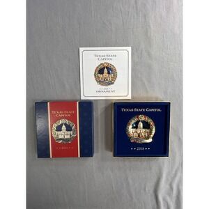 Texas State Ornament 2018 Christmas‎ Wreath